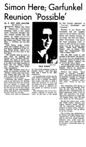 PAul Simon Pacific Stars & Stripes 19740405