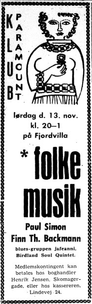 19651113 Kopenhagen paul simon paramount